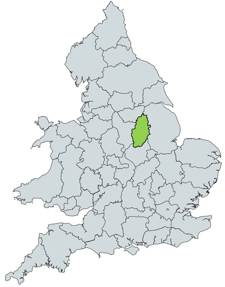 map of nottingham